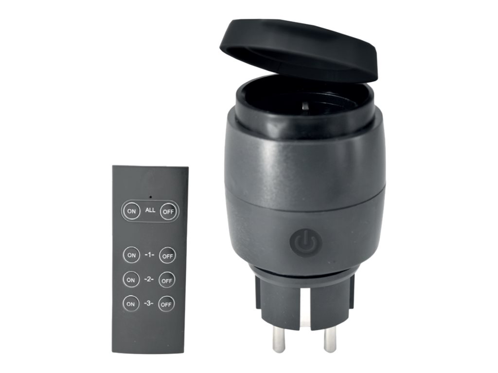 Telldus Mini IP44 socket + Remote